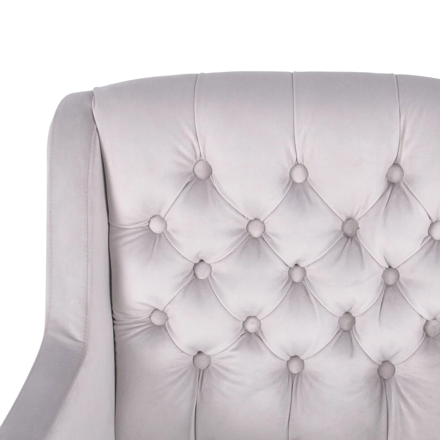 Maison Belfort Chaise à accoudoirs Austin II - Gris clair - Chêne clair 9 Maison Belfort Chaise à accoudoirs Austin II - Gris clair - Chêne clair – Image 7