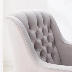 Maison Belfort Chaise à accoudoirs Austin II - Gris clair - Chêne clair 24 Maison Belfort Chaise à accoudoirs Austin II - Gris clair - Chêne clair -Chaises Soldes 2022 1000260669 220622 030 DETAILS P000000001000260669