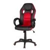 Duo Collection Chaise de bureau Riley - Imitation cuir et mesh - Rouge / Noir -Chaises Soldes 2022 1000261341 210423 14042800038 IMAGE P000000001000261341
