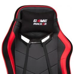Duo Collection Chaise gamer Game-Rocker G-30 XXL - Imitation cuir et microfibre / Nylon - Rouge / Noir -Chaises Soldes 2022 1000261348 210423 14050700061 DETAILS P000000001000261348