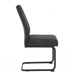 Red Living Chaise cantilever Vihti - Anthracite - Lot de 2 12 Red Living Chaise cantilever Vihti - Anthracite - Lot de 2 -Chaises Soldes 2022 1000263412 210430 11440500035 DETAILS P000000001000263412