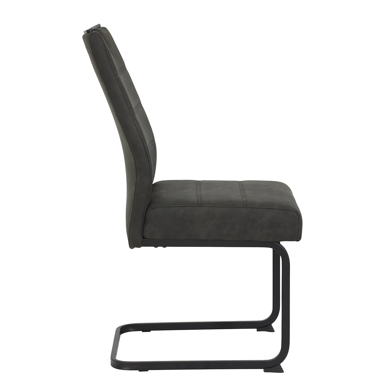 Red Living Chaise cantilever Vihti - Anthracite - Lot de 2 6 Red Living Chaise cantilever Vihti - Anthracite - Lot de 2 – Image 4