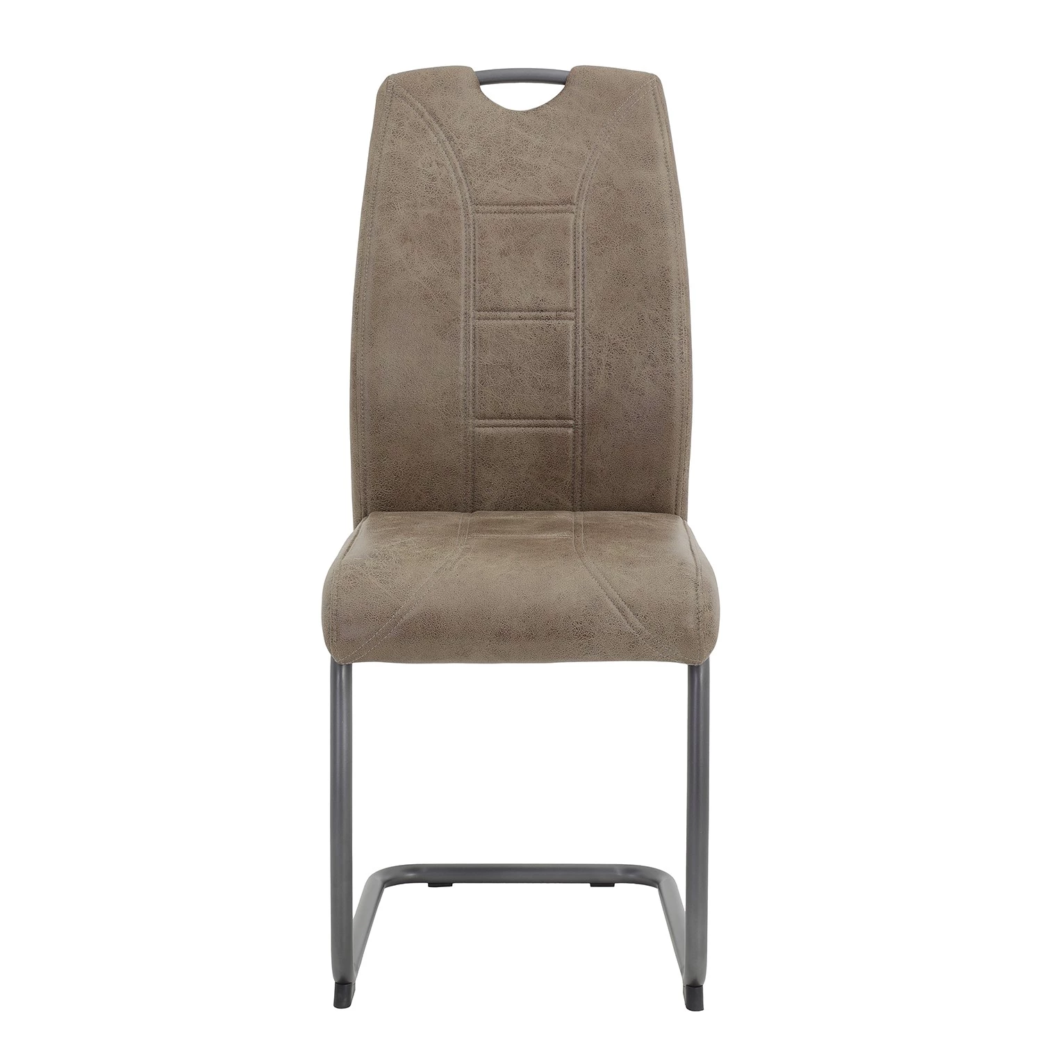 Red Living Chaise cantilever Haapsa - Limon - Lot de 2 4 Red Living Chaise cantilever Haapsa - Limon - Lot de 2 – Image 2