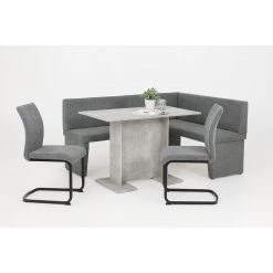 Red Living Chaises cantilever Soitme (lot de 2) - Tissu - Gris chiné -Chaises Soldes 2022 1000263420 210430 11462600093 MOOD DETAILS P000000001000263420 mood