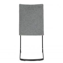 Red Living Chaises cantilever Soitme (lot de 2) - Tissu - Gris chiné -Chaises Soldes 2022 1000263420 210430 11463400097 DETAILS P000000001000263420