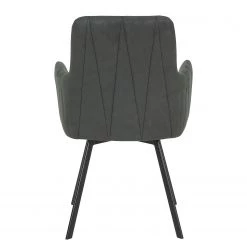 Red Living Chaises à accoudoirs Kivioli (lot de 2) - Microfibre / Acier - Anthracite / Noir 15 Red Living Chaises à accoudoirs Kivioli (lot de 2) - Microfibre / Acier - Anthracite / Noir -Chaises Soldes 2022 1000263426 210430 11481500141 DETAILS P000000001000263426