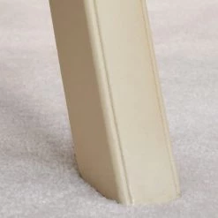 Ridgevalley Chaises Nouro (lot de 2) - Tissu / Peuplier massif - Beige chiné / Blanc crème -Chaises Soldes 2022 1000265874 210519 10473300010 DETAILS P000000001000265874