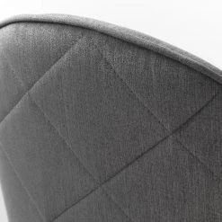 Red Living Chaises à accoudoirs Delvin (lot de 2) - Tissu / Métal - Gris / Noir -Chaises Soldes 2022 1000266962 210525 14342900174 DETAILS P000000001000266962