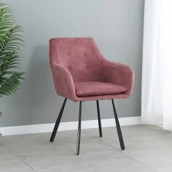 Ars manufacti Chaise à accoudoirs Yuna - Rose vieilli -Chaises Soldes 2022 1000269994 220506 020 MOOD DETAILS P000000001000269994 mood