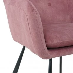 Ars manufacti Chaise à accoudoirs Yuna - Rose vieilli -Chaises Soldes 2022 1000269994 220506 065 DETAILS P000000001000269994