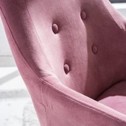 Ars manufacti Chaise à accoudoirs Yuna - Rose vieilli -Chaises Soldes 2022 1000269994 220615 040 DETAILS P000000001000269994