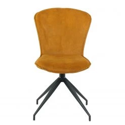 Ars manufacti Chaises capitonnées Yves (lot de 2) - Ocre -Chaises Soldes 2022 1000270000 220506 030 DETAILS P000000001000270000