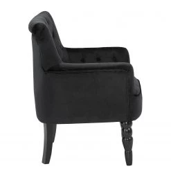 Red Living Chaise à accoudoirs Adora - Noir -Chaises Soldes 2022 1000271806 210602 16122200044 DETAILS P000000001000271806