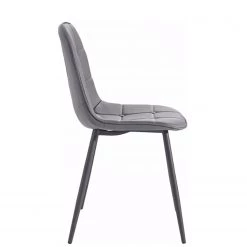 Red Living Chaises capitonnées Aline (lot de 2) - Gris -Chaises Soldes 2022 1000271807 210602 16122200051 DETAILS P000000001000271807