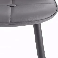 Red Living Chaises capitonnées Aline (lot de 2) - Gris -Chaises Soldes 2022 1000271807 210602 16122200053 DETAILS P000000001000271807