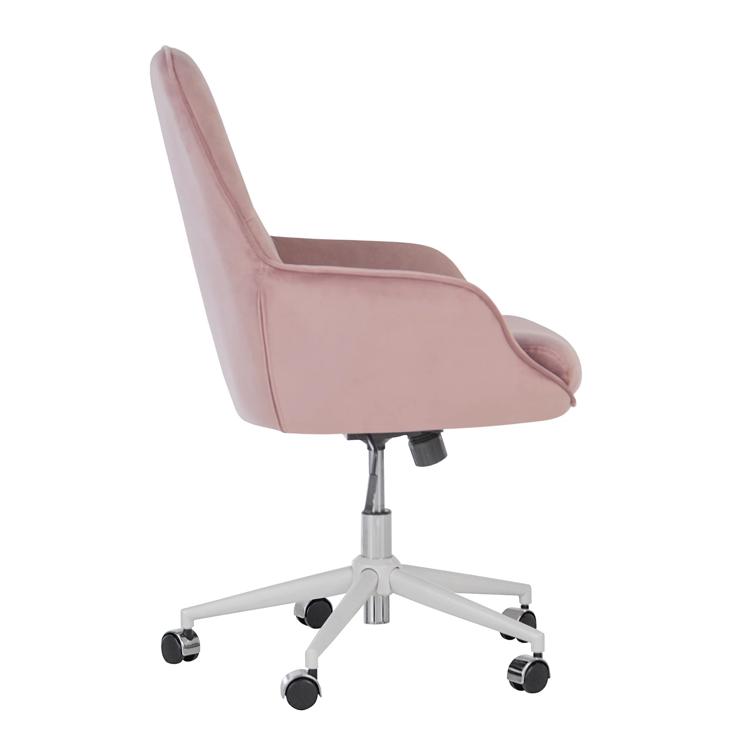 Furnitive Chaise de bureau Stody II - Rose clair 9 Furnitive Chaise de bureau Stody II - Rose clair – Image 7
