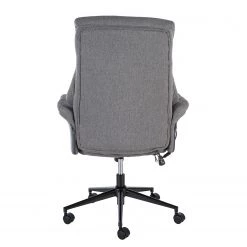 Furnitive Chaise de bureau Barking - (avec fonction massage) - Tissage à plat / Métal - Gris / Noir 25 Furnitive Chaise de bureau Barking - (avec fonction massage) - Tissage à plat / Métal - Gris / Noir -Chaises Soldes 2022 1000272622 220609 045 DETAILS P000000001000272622