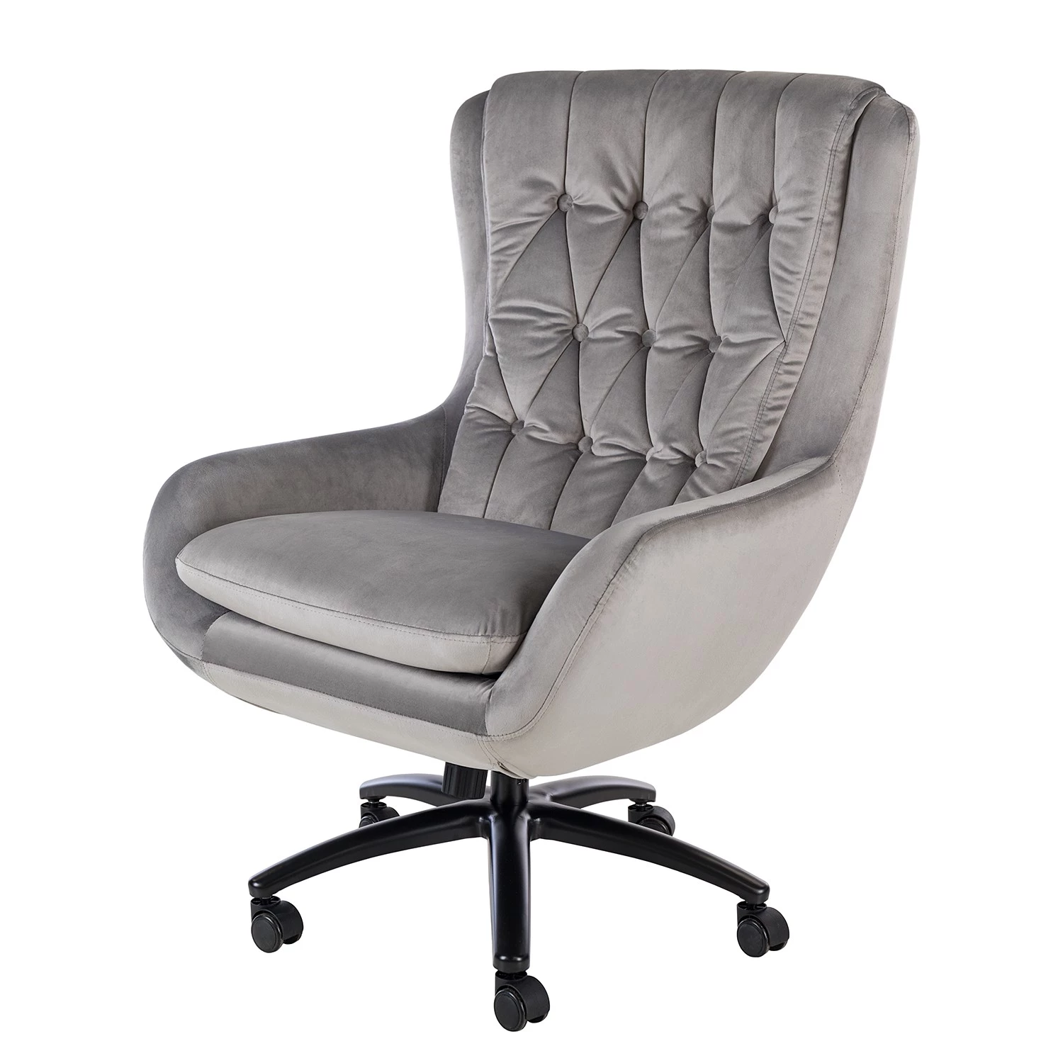 Furnitive Fauteuil de bureau Bracon I - Gris lumineux 3 Furnitive Fauteuil de bureau Bracon I - Gris lumineux