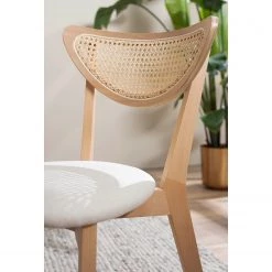 Studio Copenhagen Chaises Danny (lot de 2) - Rotin et tissu / Hêtre massif - Rotin et crème / Hêtre 26 Studio Copenhagen Chaises Danny (lot de 2) - Rotin et tissu / Hêtre massif - Rotin et crème / Hêtre -Chaises Soldes 2022 1000273461 220819 030 DETAILS P000000001000273461