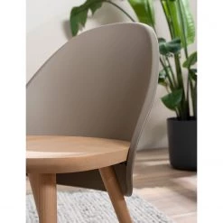 Mørteens Chaises Doon (lot de 2) - Matière plastique / Hêtre massif - Taupe / Hêtre 27 Mørteens Chaises Doon (lot de 2) - Matière plastique / Hêtre massif - Taupe / Hêtre -Chaises Soldes 2022 1000273467 220819 030 DETAILS P000000001000273467
