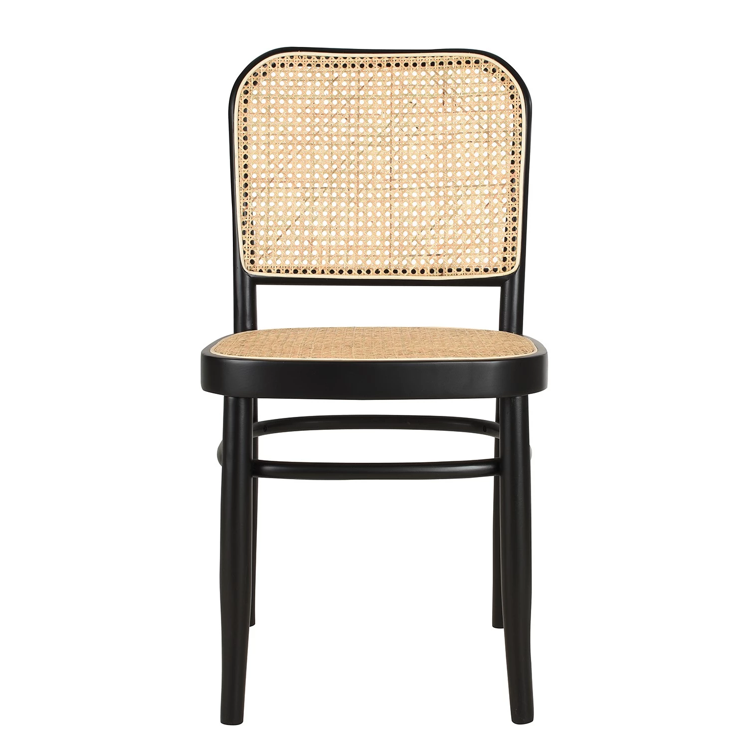 Studio Copenhagen Chaises Daru (lot de 2) - Rotin / Hêtre massif - Rotin / Noir 5 Studio Copenhagen Chaises Daru (lot de 2) - Rotin / Hêtre massif - Rotin / Noir – Image 3