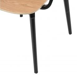 Studio Copenhagen Chaises à accoudoirs Day (lot de 2) - Contreplaqué / Matière plastique - Imitation chêne / Noir 28 Studio Copenhagen Chaises à accoudoirs Day (lot de 2) - Contreplaqué / Matière plastique - Imitation chêne / Noir -Chaises Soldes 2022 1000273479 220420 055 DETAILS P000000001000273479