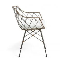 Ars manufacti Chaises Edison (lot de 2) - Rotin / Acier - Marron clair / Anthracite -Chaises Soldes 2022 1000274216 210618 10464200106 DETAILS P000000001000274216