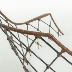 Ars manufacti Chaises Edison (lot de 2) - Rotin / Acier - Marron clair / Anthracite -Chaises Soldes 2022 1000274216 210618 10464200108 DETAILS P000000001000274216