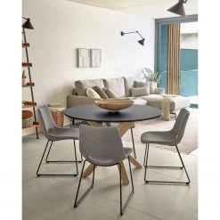 Mørteens Chaises Zara II (lot de 2) - Gris clair -Chaises Soldes 2022 1000274230 210618 10464400218 MOOD DETAILS P000000001000274230 mood