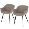 Jack & Alice Chaises à accoudoirs Nala (lot de 2) - Gris 2 Jack & Alice Chaises à accoudoirs Nala (lot de 2) - Gris -Chaises Soldes 2022 1000274233 210618 10464400246 IMAGE P000000001000274233