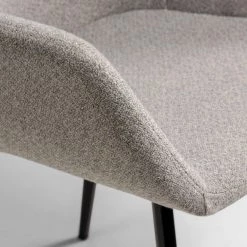 Jack & Alice Chaises à accoudoirs Nala (lot de 2) - Gris -Chaises Soldes 2022 1000274233 210618 10464400254 DETAILS P000000001000274233