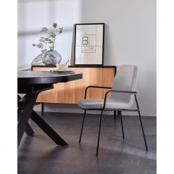 Fredriks Chaises à accoudoirs Gina (lot de 2) - Gris 16 Fredriks Chaises à accoudoirs Gina (lot de 2) - Gris -Chaises Soldes 2022 1000274236 210618 10464500277 MOOD DETAILS P000000001000274236 mood