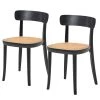 Mørteens Chaises Rom (lot de 2) - Noir 2 Mørteens Chaises Rom (lot de 2) - Noir -Chaises Soldes 2022 1000274247 210618 10464700359 IMAGE P000000001000274247
