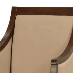 Velvet Studio Chaise à accoudoirs Tofino - Tissu / Hêtre massif - Camel / Hêtre -Chaises Soldes 2022 1000274311 210709 14175100102 DETAILS P000000001000274311