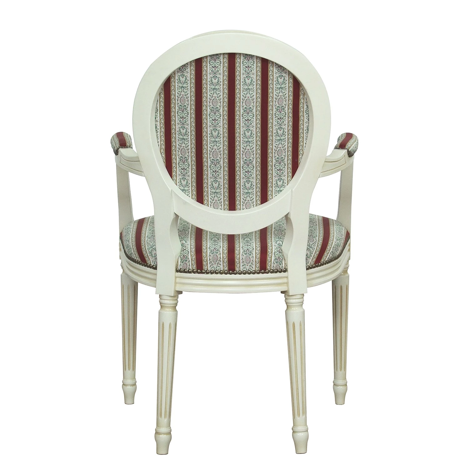 Velvet Studio Chaise à accoudoirs Alison - Rouge 8 Velvet Studio Chaise à accoudoirs Alison - Rouge – Image 6