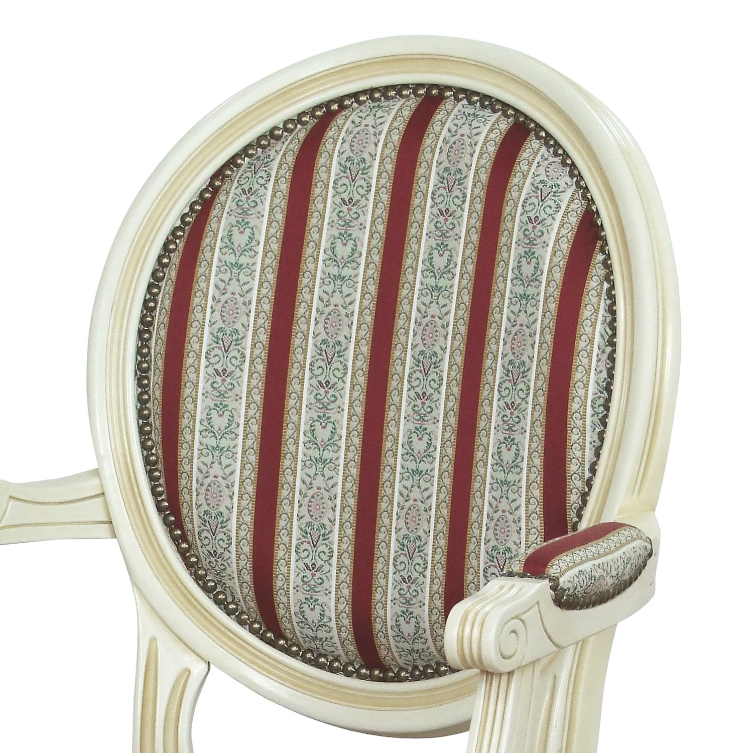 Velvet Studio Chaise à accoudoirs Alison - Rouge 10 Velvet Studio Chaise à accoudoirs Alison - Rouge – Image 8