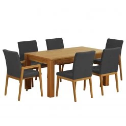 Norrwood Chaises capitonnées Athie (lot de 2) - Anthracite -Chaises Soldes 2022 1000274318 211130 161941000038 DETAILS P000000001000274318