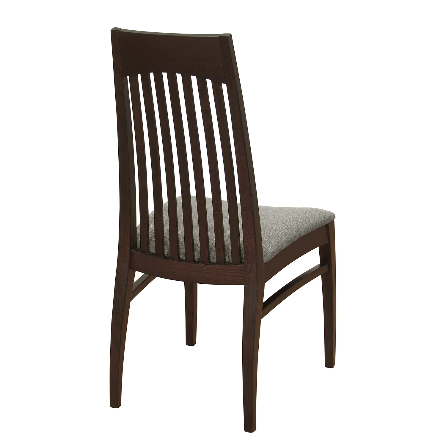 Velvet Studio Chaises Roanne (lot de 2) - Tissu / Hêtre massif - Gris sable / Marron foncé 5 Velvet Studio Chaises Roanne (lot de 2) - Tissu / Hêtre massif - Gris sable / Marron foncé – Image 3