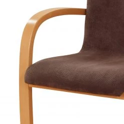 Norrwood Chaise à accoudoirs Rowena - Tissu / Hêtre massif - Tabac / Hêtre -Chaises Soldes 2022 1000274335 210709 14180800261 DETAILS P000000001000274335