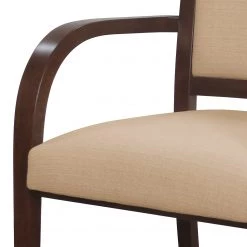 Norrwood Chaise à accoudoirs Prado - Tissu / Hêtre massif - Camel / Noyer -Chaises Soldes 2022 1000274342 210709 14181200314 DETAILS P000000001000274342