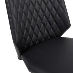 Loftscape Chaises Diva (Lot de 2) - Imitation cuir / Acier - Noir 15 Loftscape Chaises Diva (Lot de 2) - Imitation cuir / Acier - Noir -Chaises Soldes 2022 1000274856 210629 14280700114 DETAILS P000000001000274856