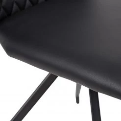 Loftscape Chaises Diva (Lot de 2) - Imitation cuir / Acier - Noir 17 Loftscape Chaises Diva (Lot de 2) - Imitation cuir / Acier - Noir -Chaises Soldes 2022 1000274856 210629 14280700116 DETAILS P000000001000274856