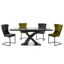 Loftscape Chaises cantilever Amalia I (lot de 2) - Vert pâle -Chaises Soldes 2022 1000274864 210629 14281000161 DETAILS P000000001000274864