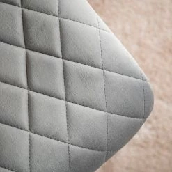 Ars manufacti Chaises capitonnées Trevo I (lot de 2) - Gris lumineux -Chaises Soldes 2022 1000274876 220517 050 DETAILS P000000001000274876