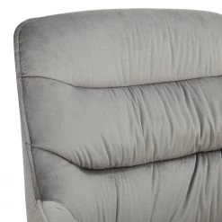 Ars manufacti Fauteuil relax Arca - Velours / Métal - Gris / Noir -Chaises Soldes 2022 1000274878 220107 103355000137 DETAILS P000000001000274878