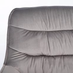 Ars manufacti Fauteuil relax Arca - Velours / Métal - Gris / Noir -Chaises Soldes 2022 1000274878 220818 034 DETAILS P000000001000274878