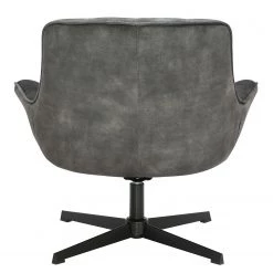 Ars manufacti Fauteuil relax Beloha - Velours / Métal - Gris vintage / Noir -Chaises Soldes 2022 1000274884 220107 103355000140 DETAILS P000000001000274884