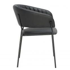 Ars manufacti Chaise à accoudoirs Acoma - Noir -Chaises Soldes 2022 1000274885 220107 103354000108 DETAILS P000000001000274885