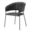 Ars manufacti Chaise à accoudoirs Acoma - Noir -Chaises Soldes 2022 1000274885 220107 10335400076 IMAGE P000000001000274885