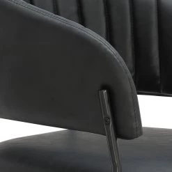 Ars manufacti Chaise à accoudoirs Acoma - Noir -Chaises Soldes 2022 1000274885 220107 103355000142 DETAILS P000000001000274885